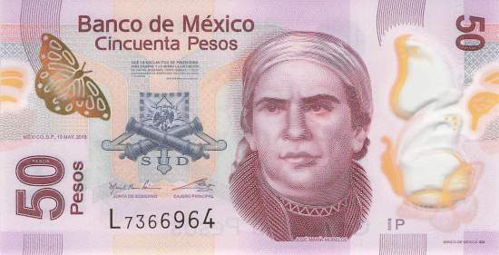 Mexiko p.123Ap 50 Pesos 2015